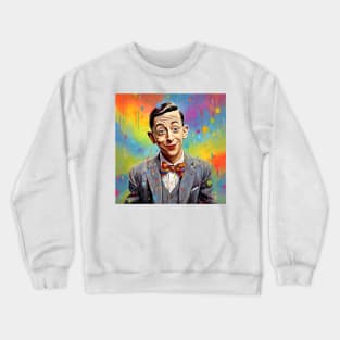 Pee Wee Herman art - design 25 Crewneck Sweatshirt